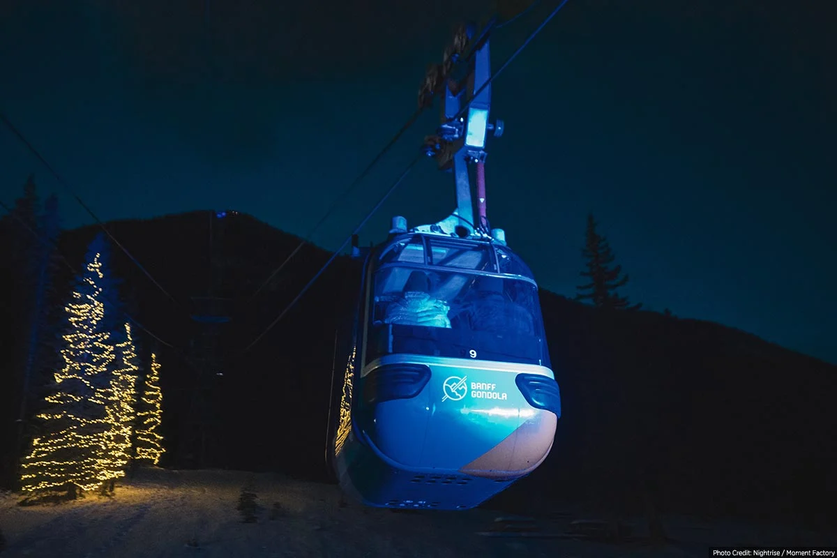 Banff Gondola Nightrise Evening Experience