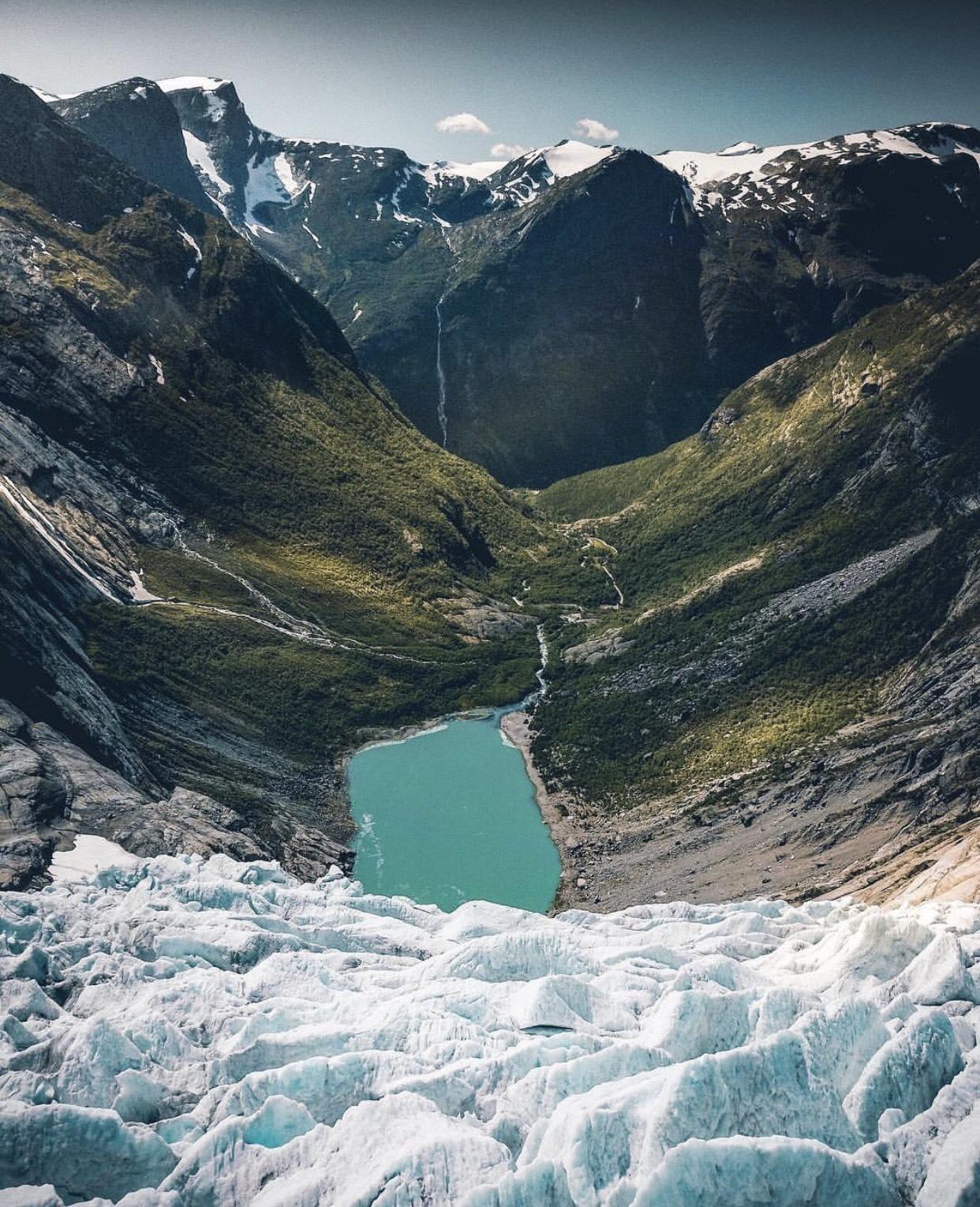 Jostedalsbreen view