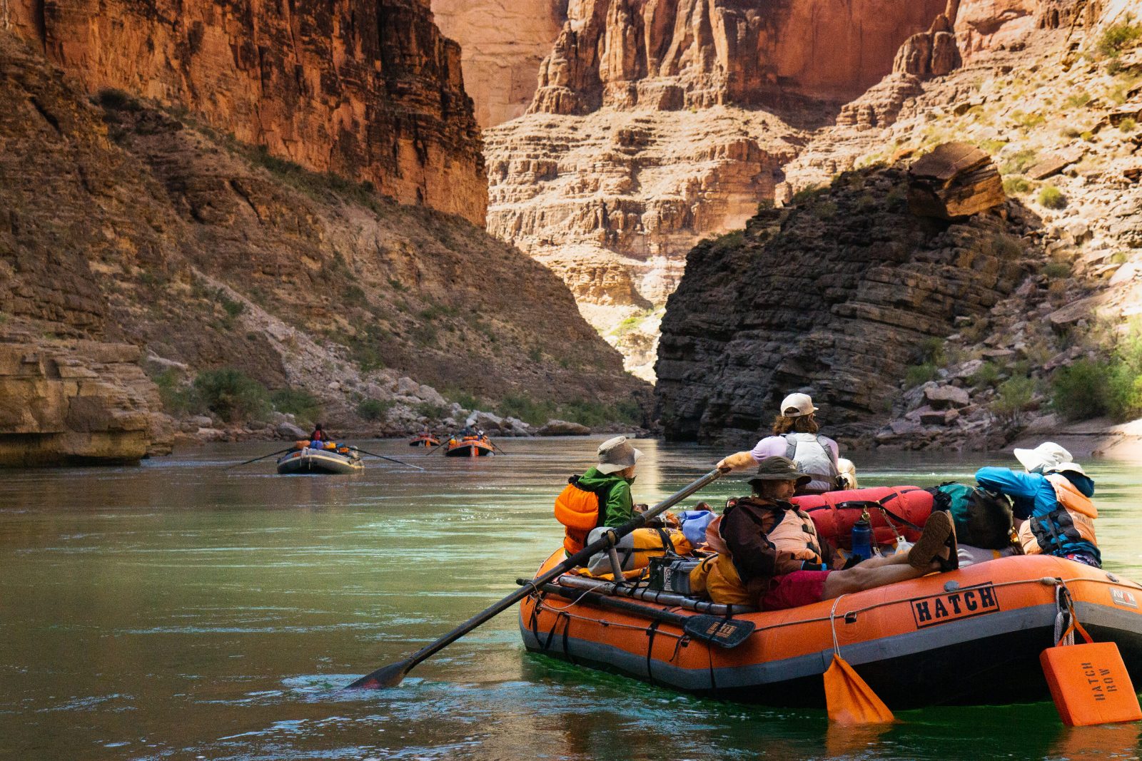Onboard the River Float