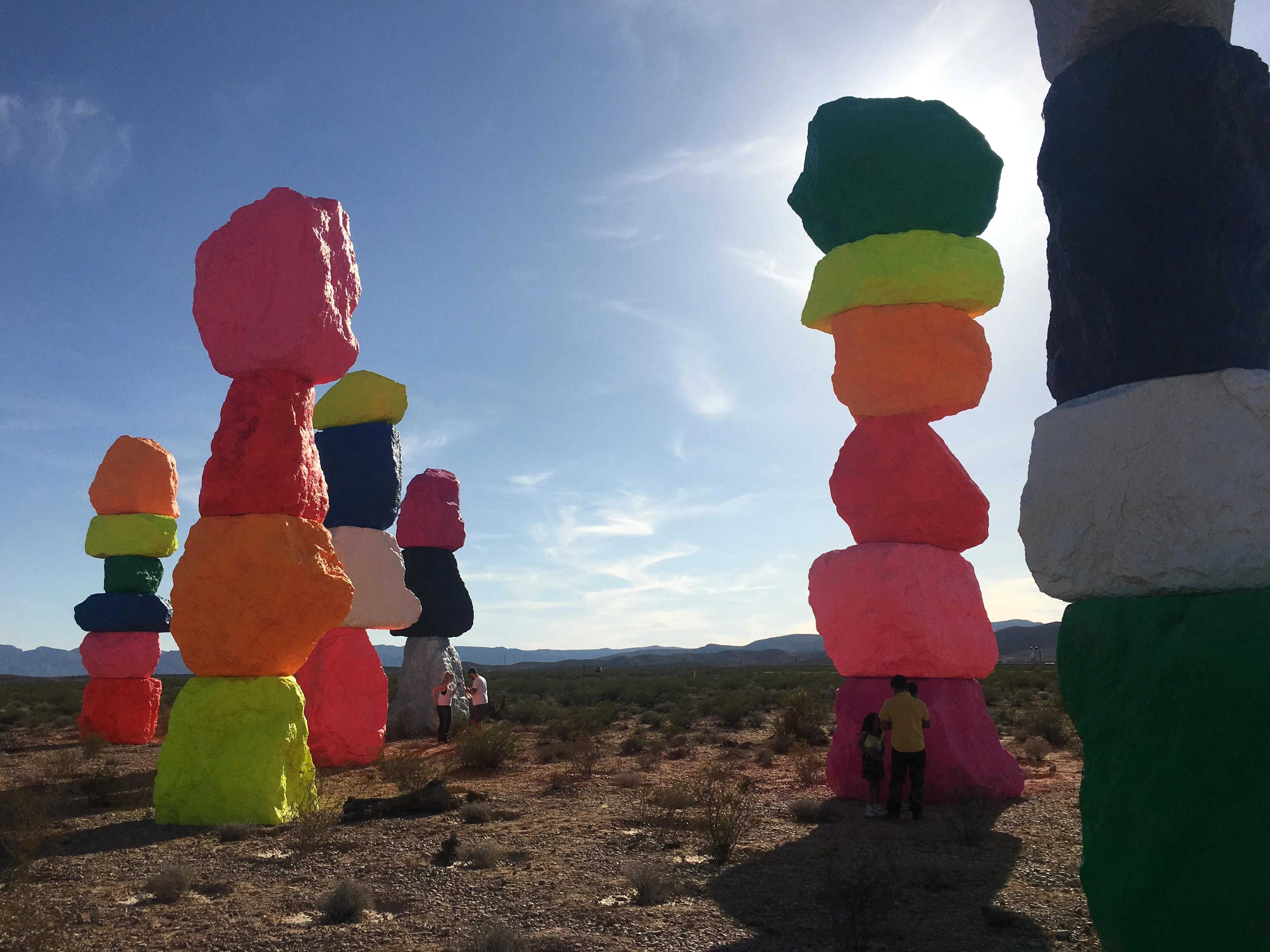 Your experience at Seven Magic Mountains Tour
