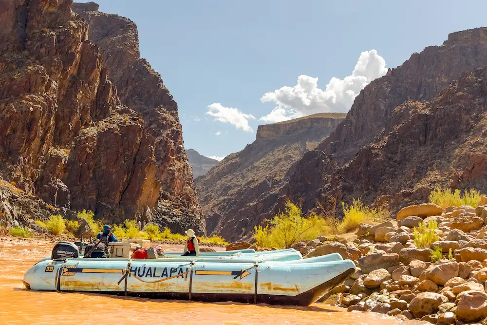 Hualapai River Runners Pontoon Dock