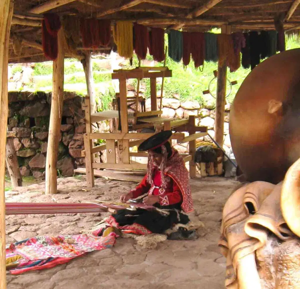 Awana Kancha weaving workshop cusco