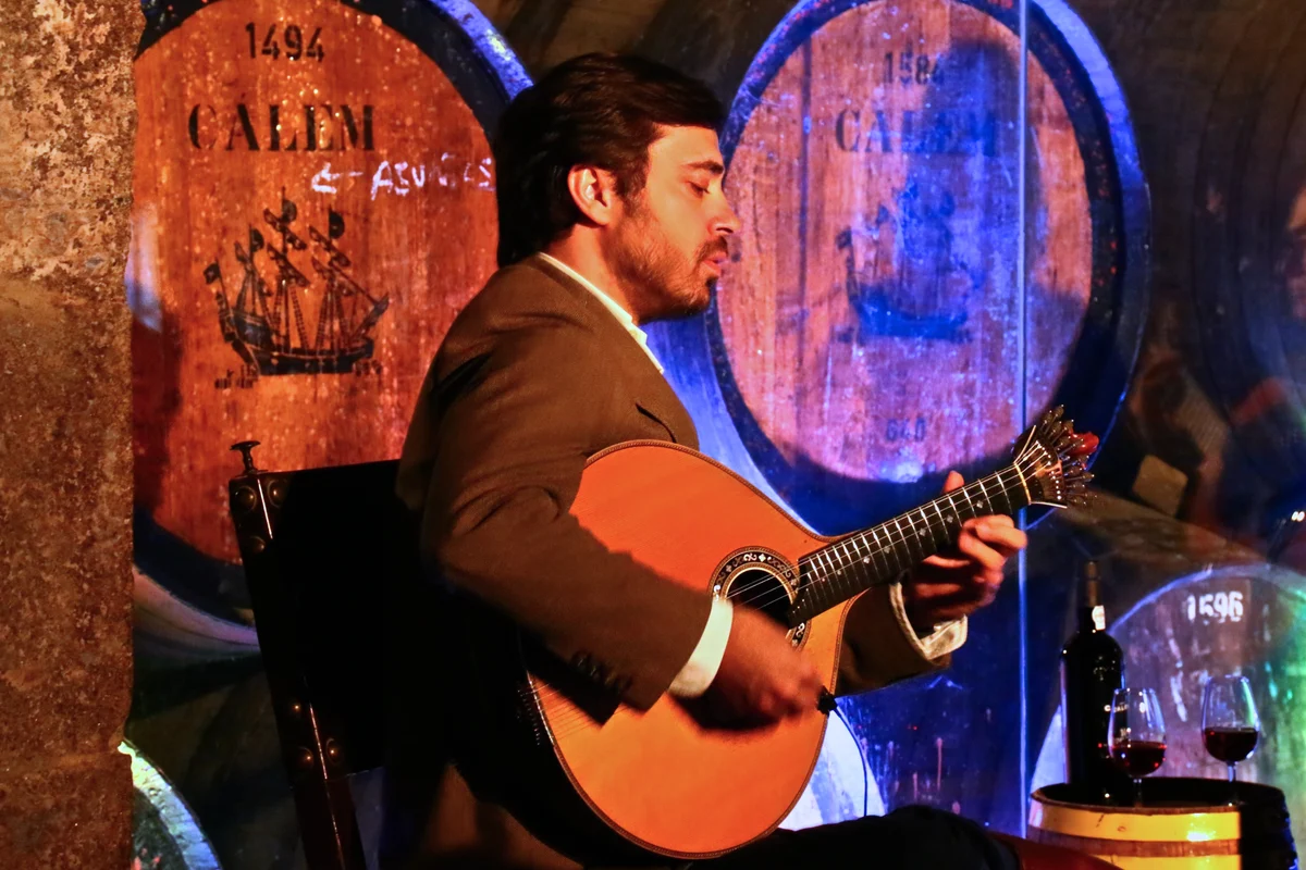 Evening fado show with port wine porto