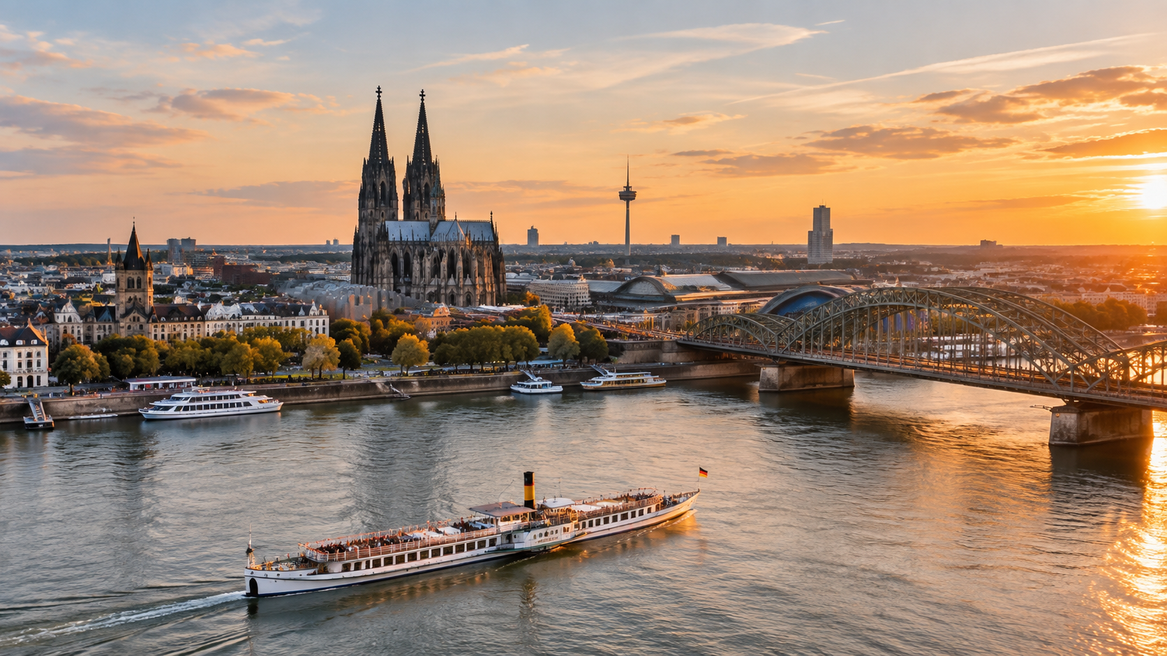 Cologne Rhine River Cruise Experience