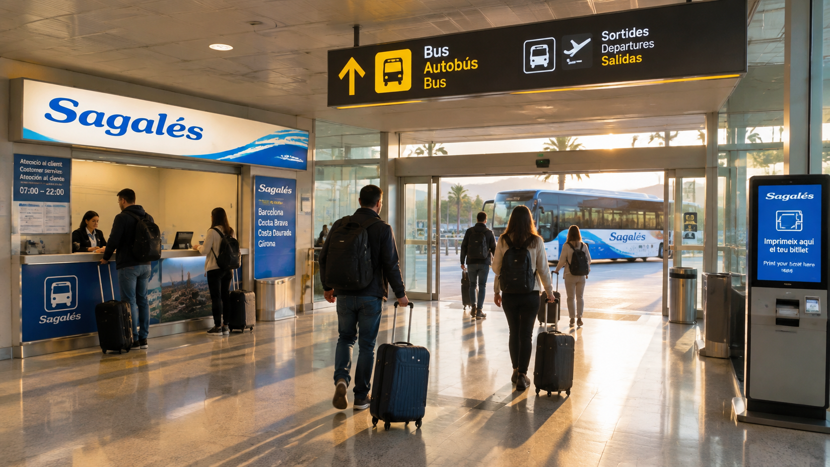 Your experience at Girona Airport to Barcelona Bus