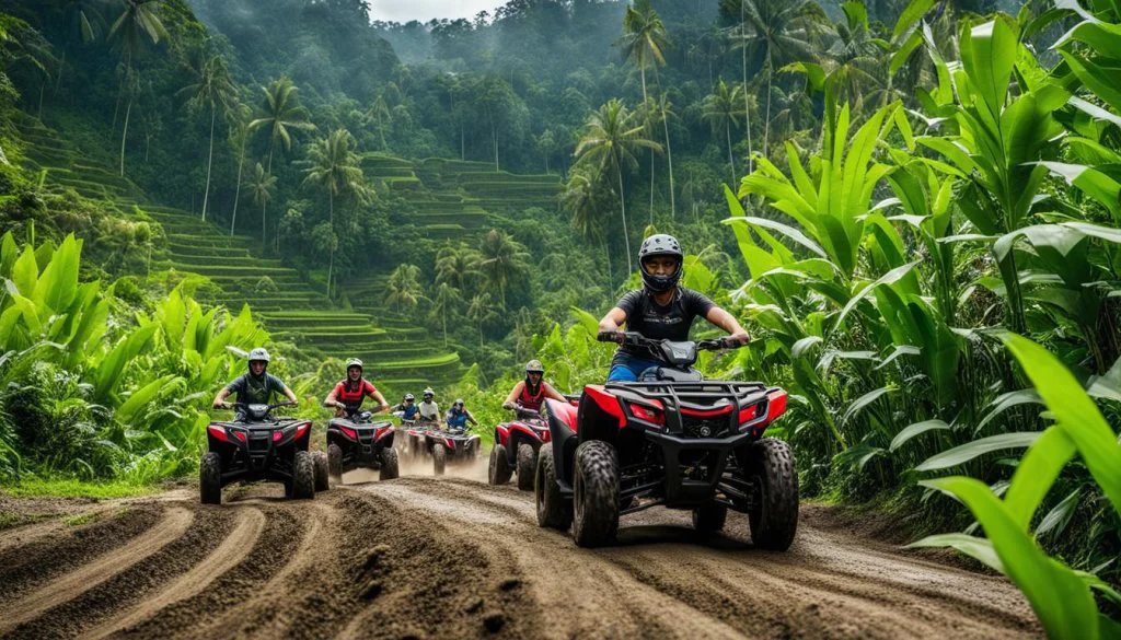 ATV Tour Ubud Through Jungle Terrain