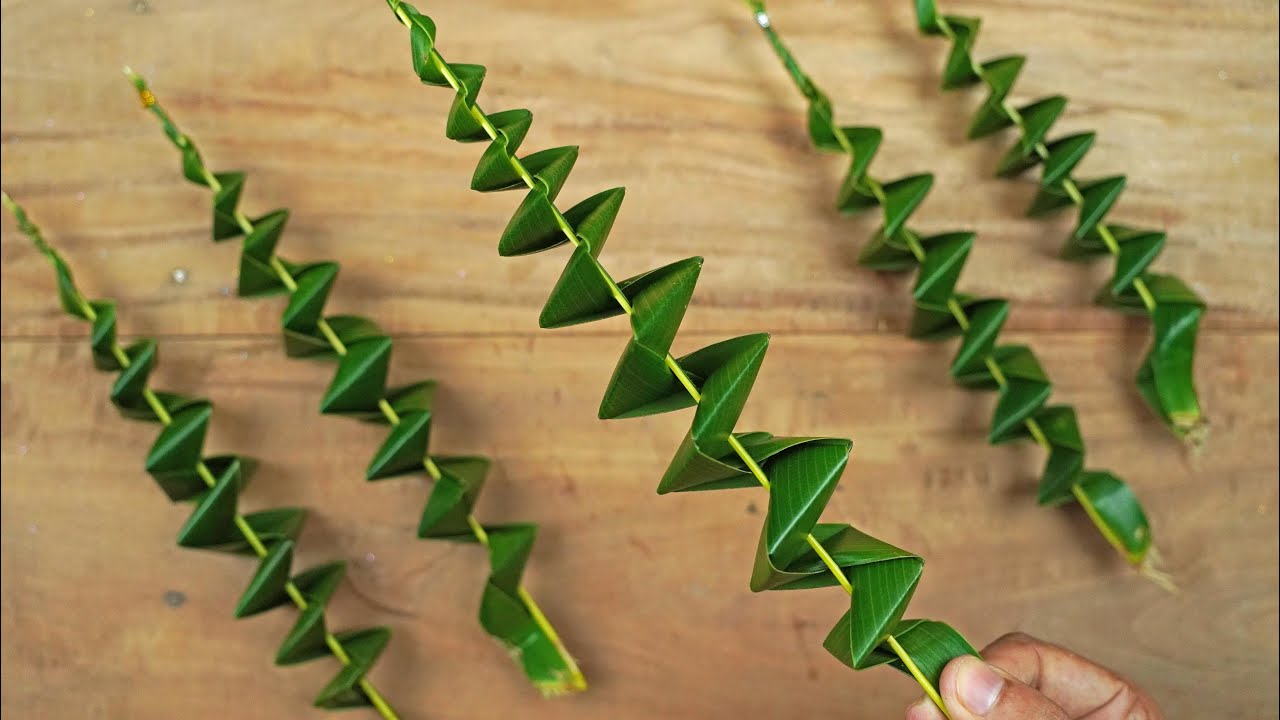 Coconut Leaf Crafting
