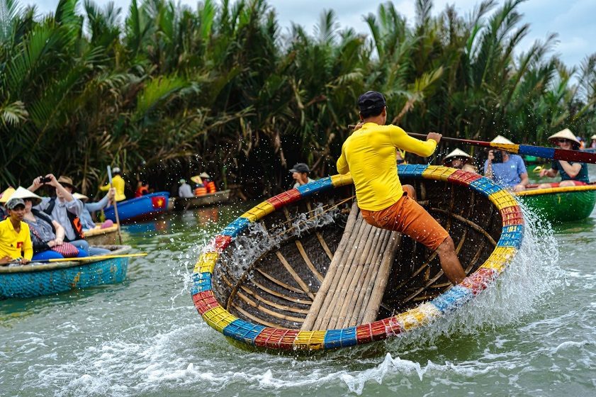 Hoi an Basket Boat Cooking Class