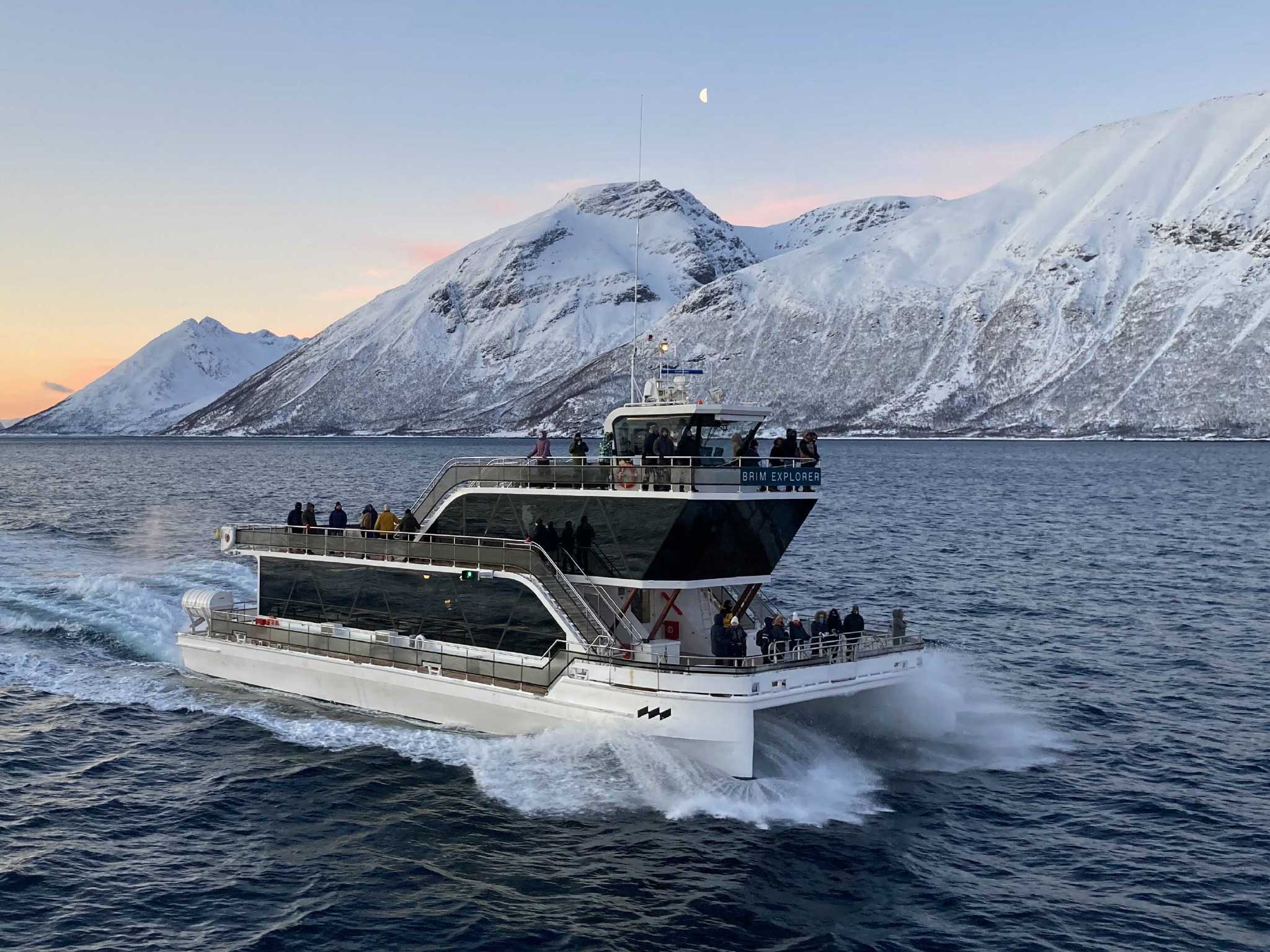 Boarding in Tromso