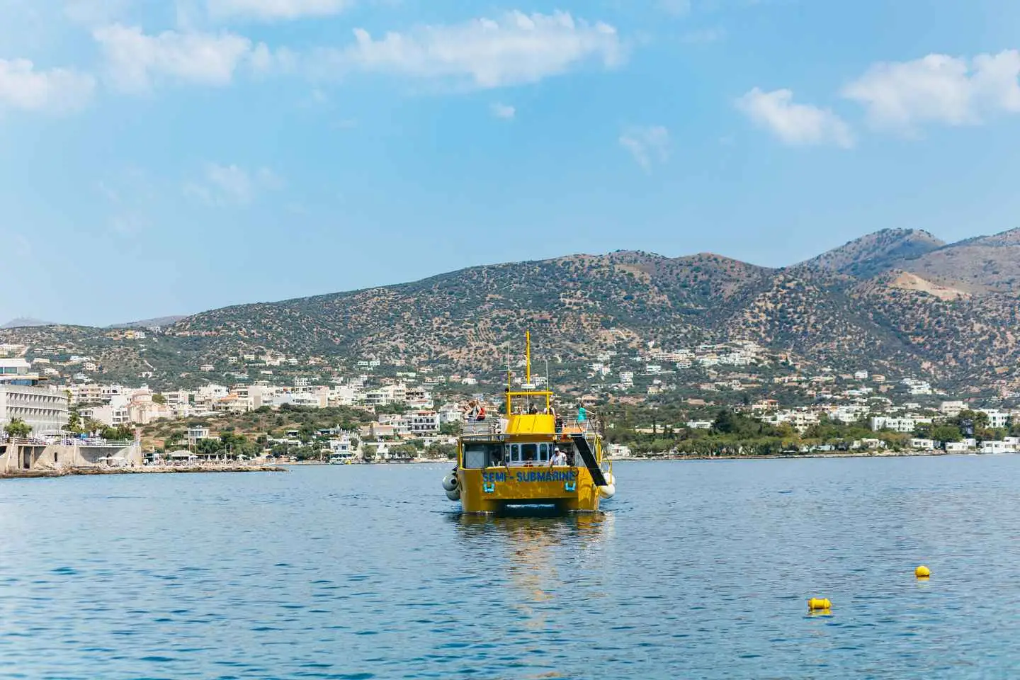 Semi Submarine Tour Agios Nikolaos Experience