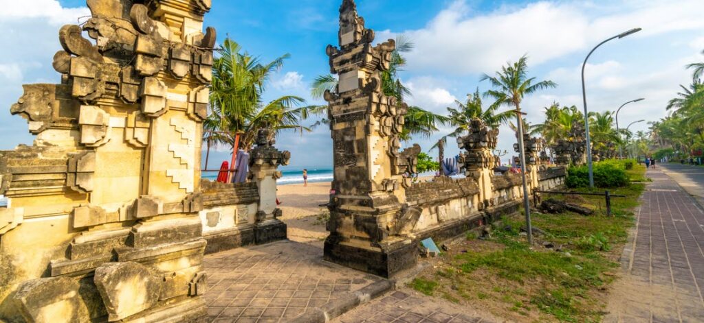 Legian Beach Entrance