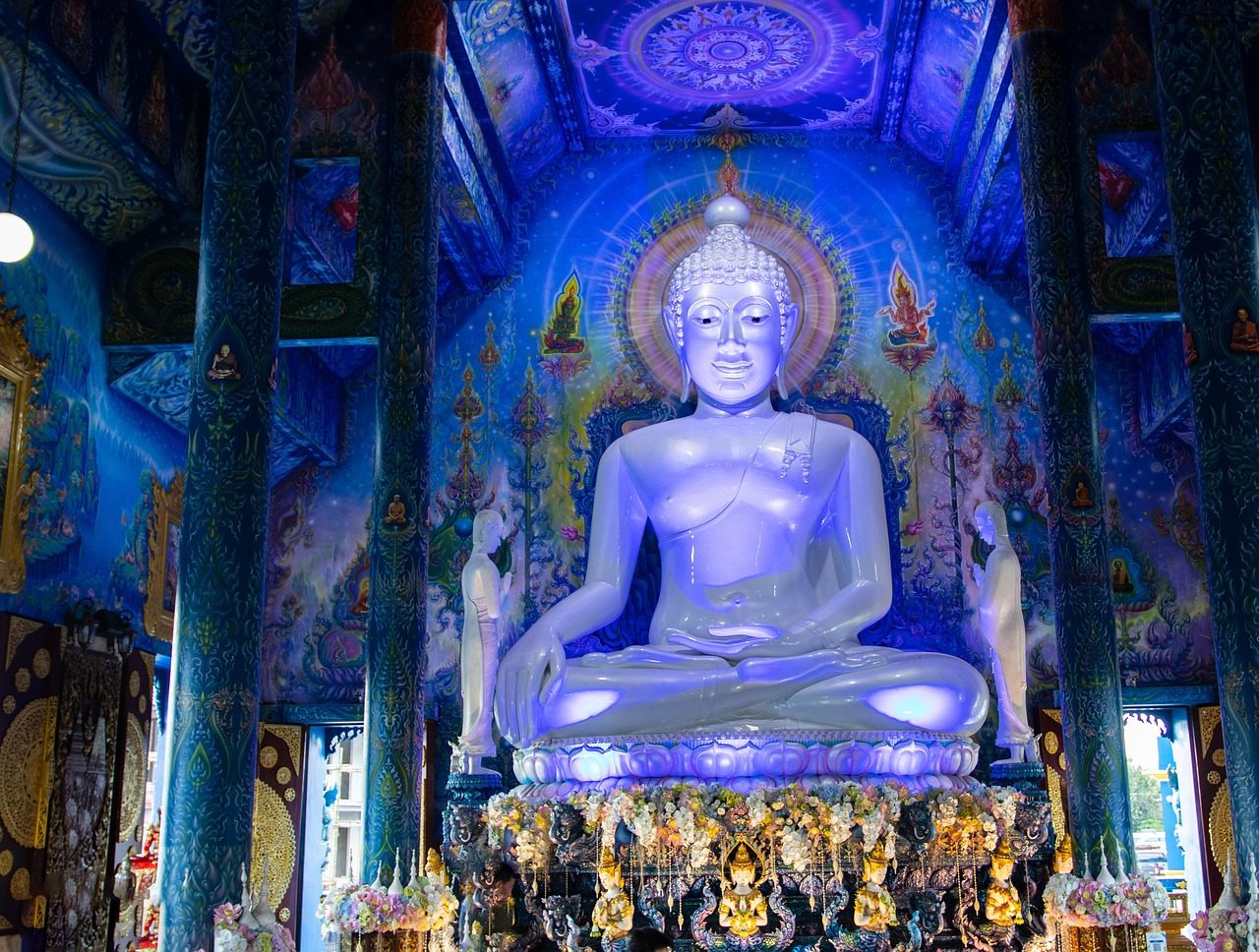 The Blue Temple Murals