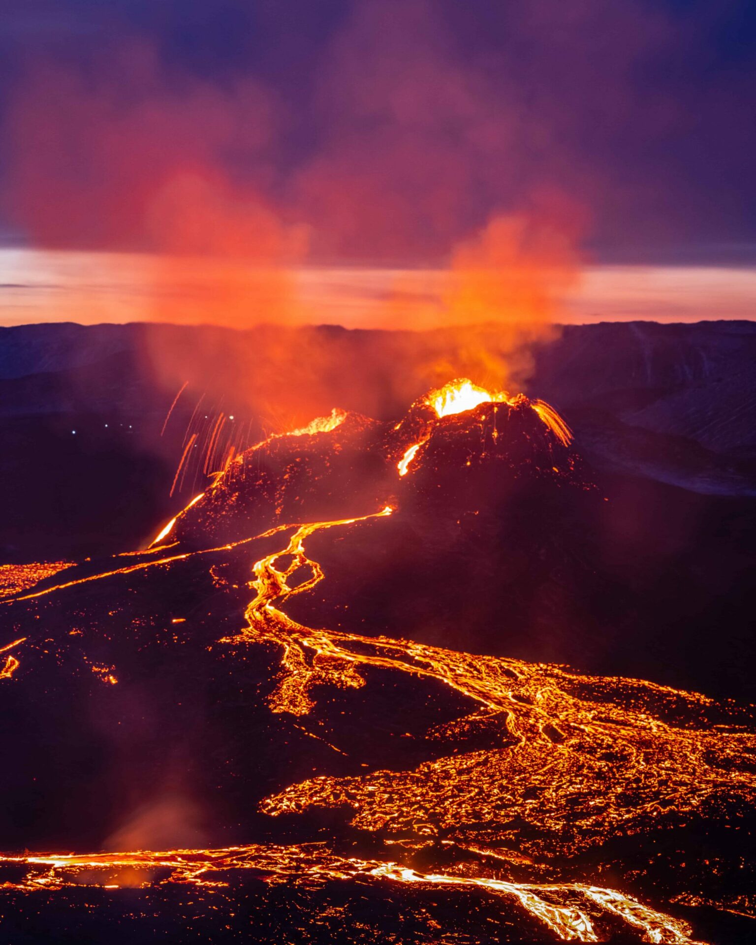 Fagradalsfjall Volcano Helicopter Tour