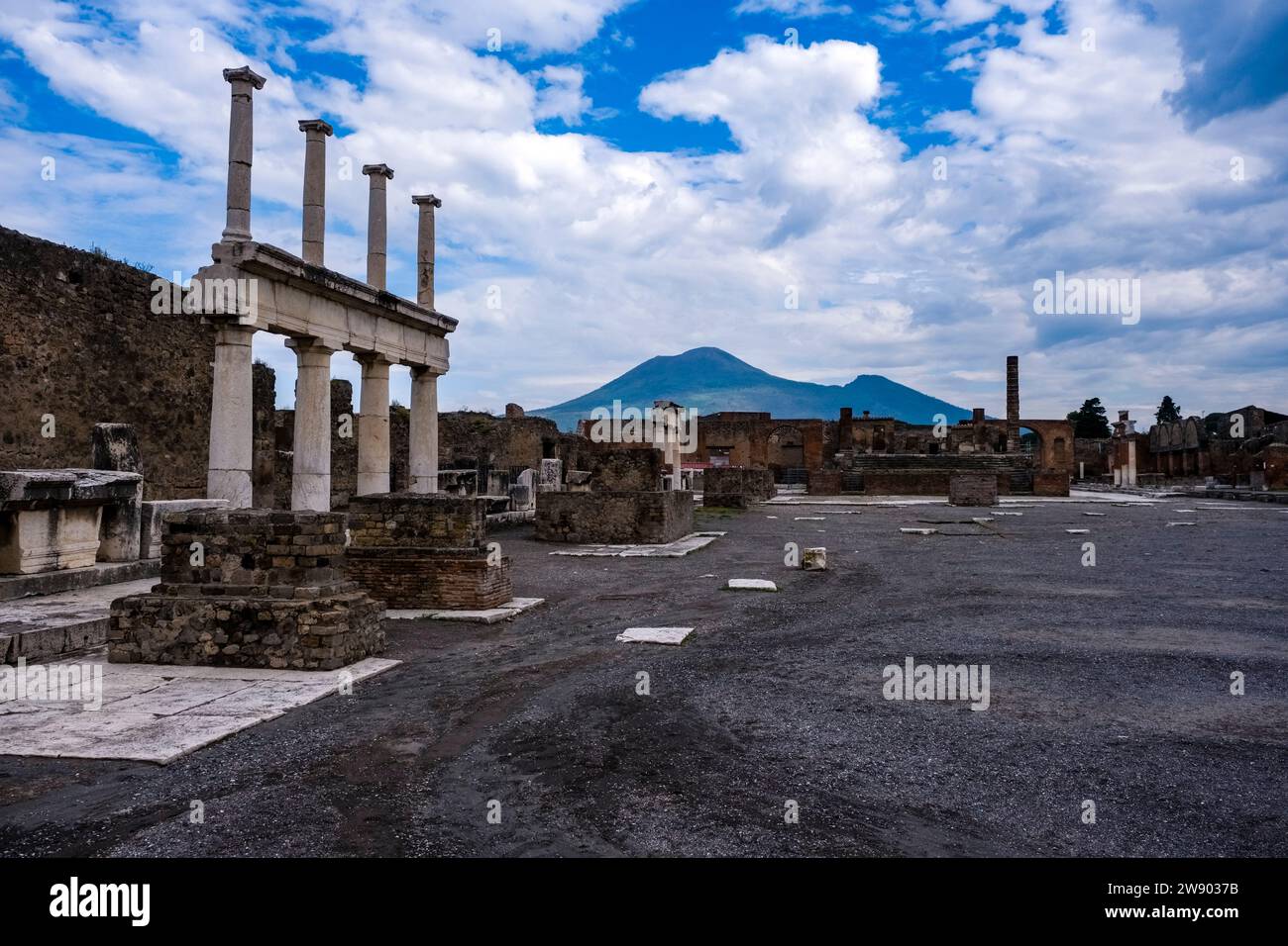 The Forum of Pompeii