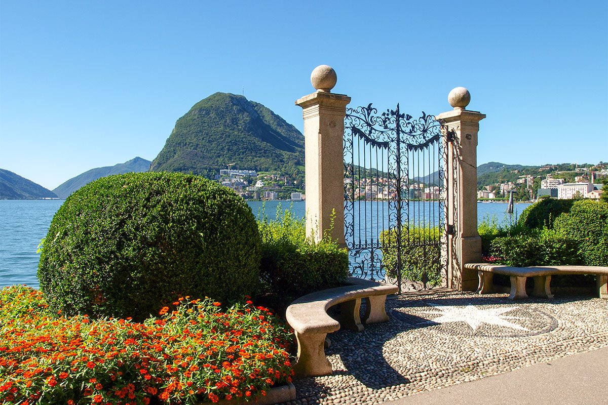 Cancello di Villa Ciani
