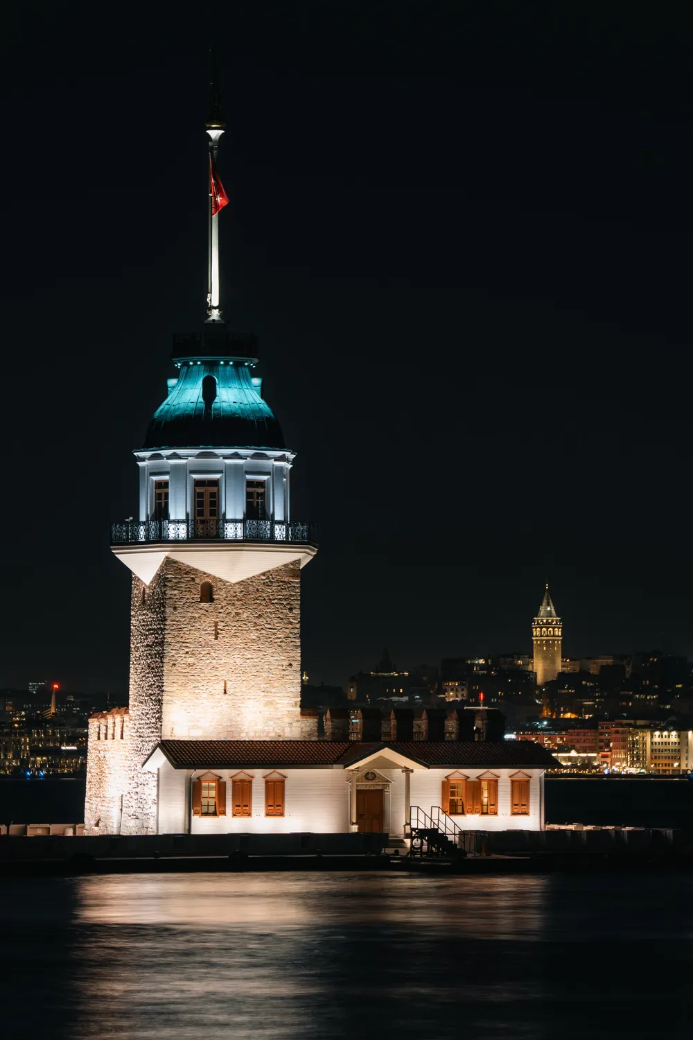 Maiden's Tower Silhouette