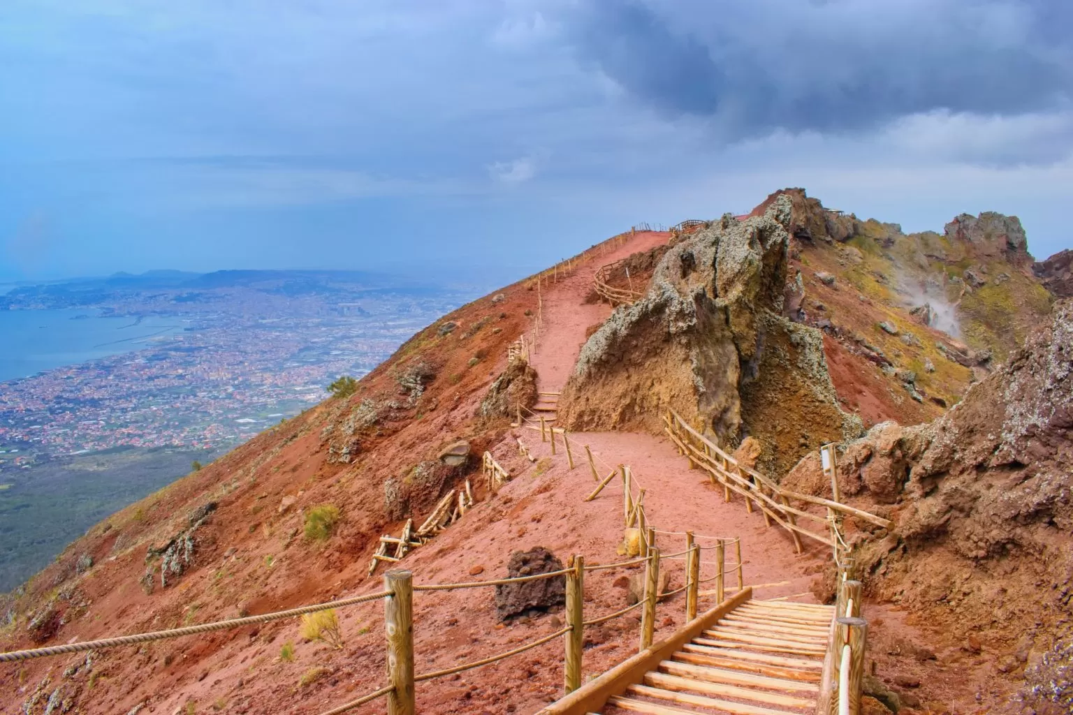 Gran Cono of Mount Vesuvius