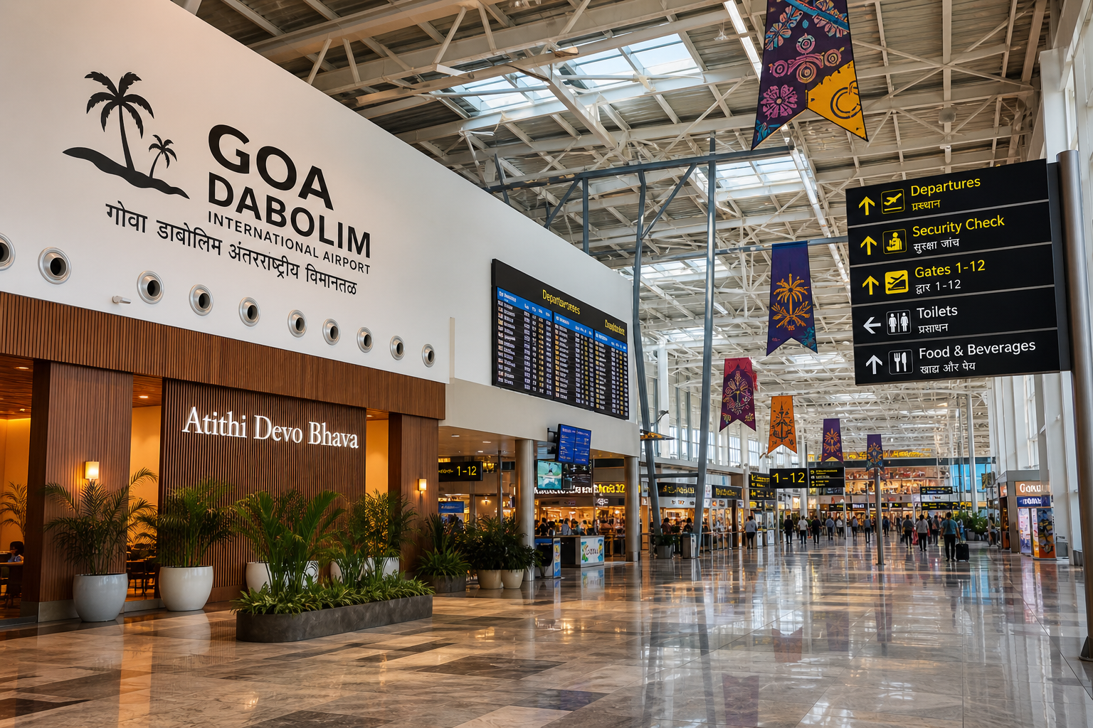Dabolim Terminal Arrival Hall