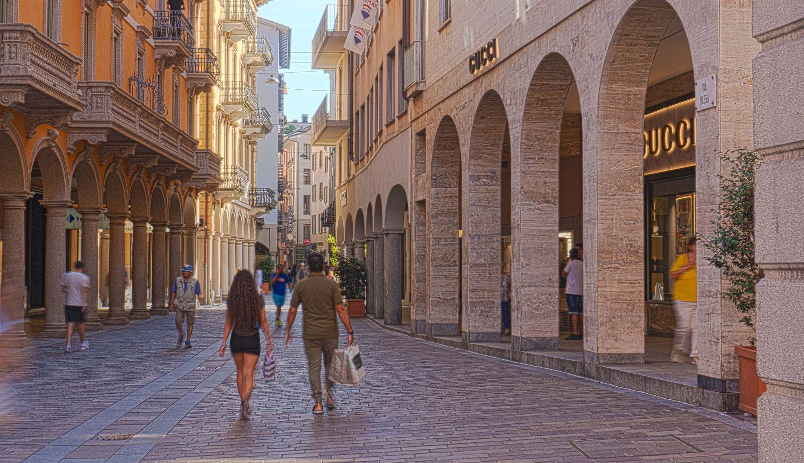 Via Nassa in Lugano