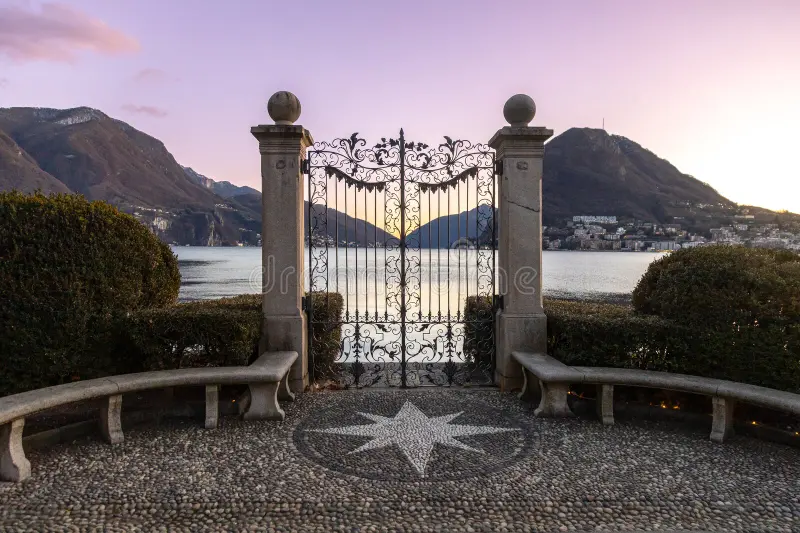 Cancello sul Lago di Lugano