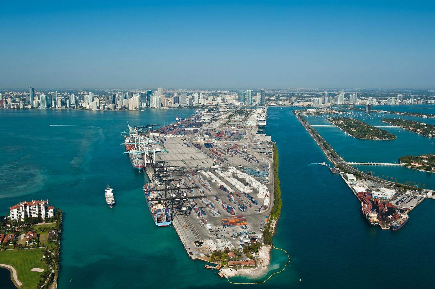 Port of Miami Sights