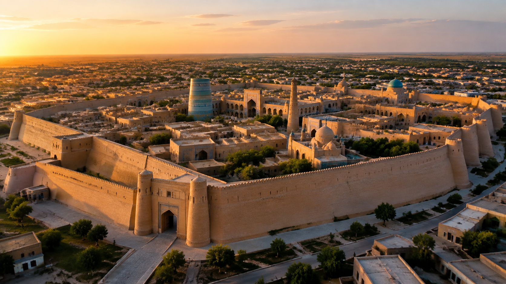 Khiva Walking Tour Through Ichan Kala
