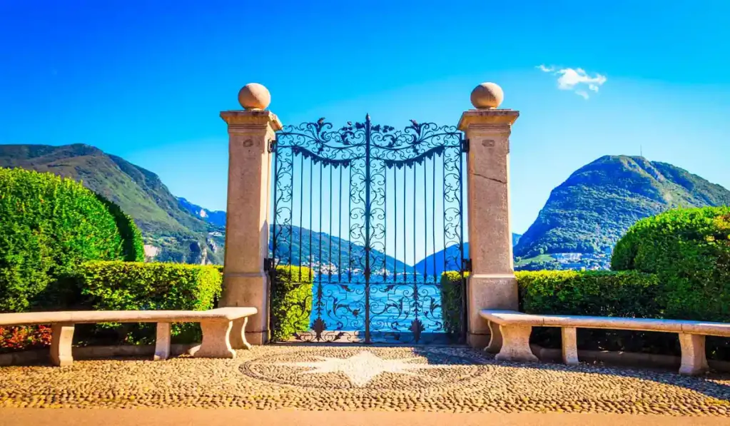 Cancello sul Lago di Lugano