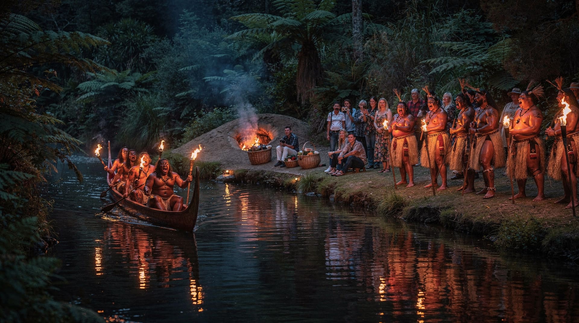 Maori Cultural Dinner Rotorua