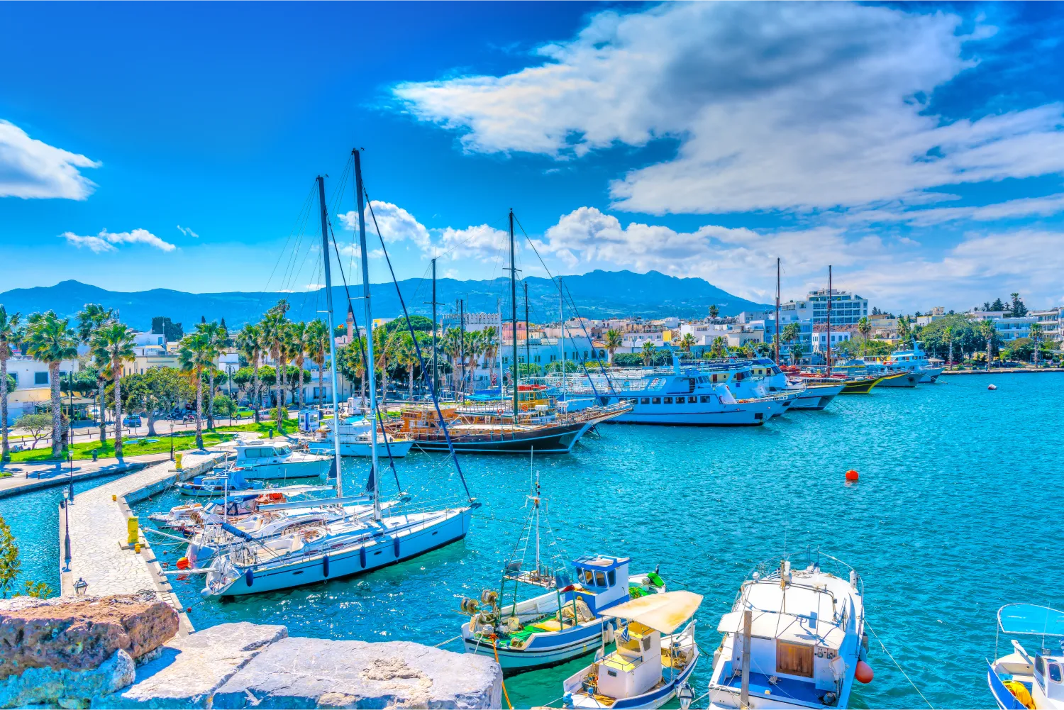From Kos by Ferry
