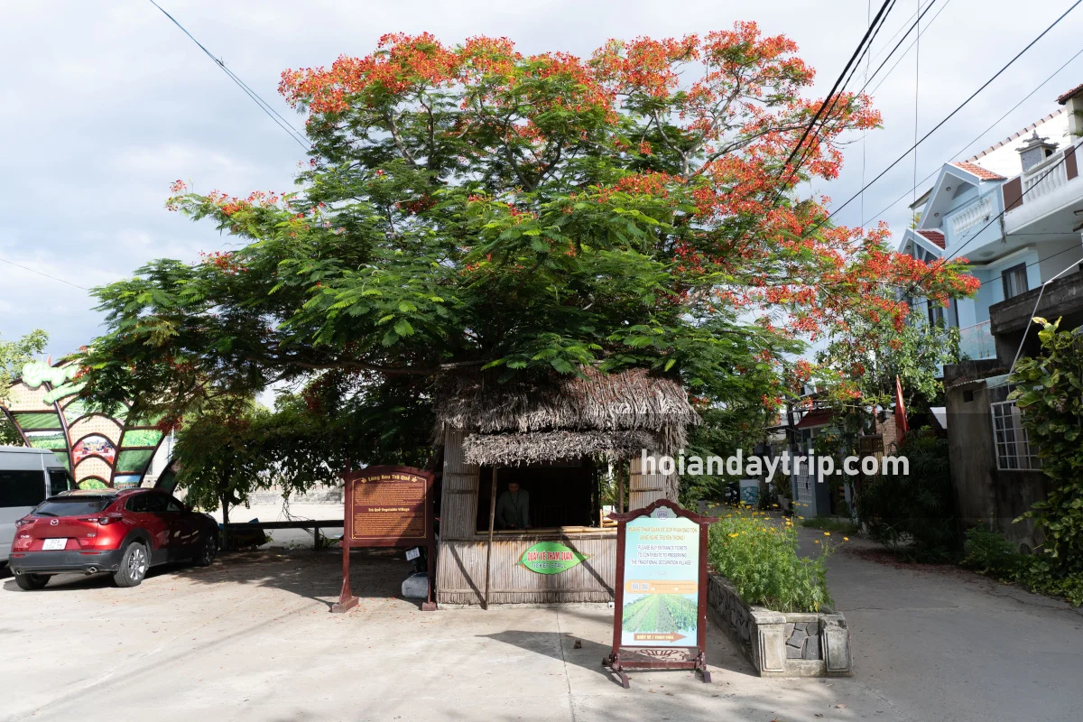 Tra Que Vegetable Village Entrance