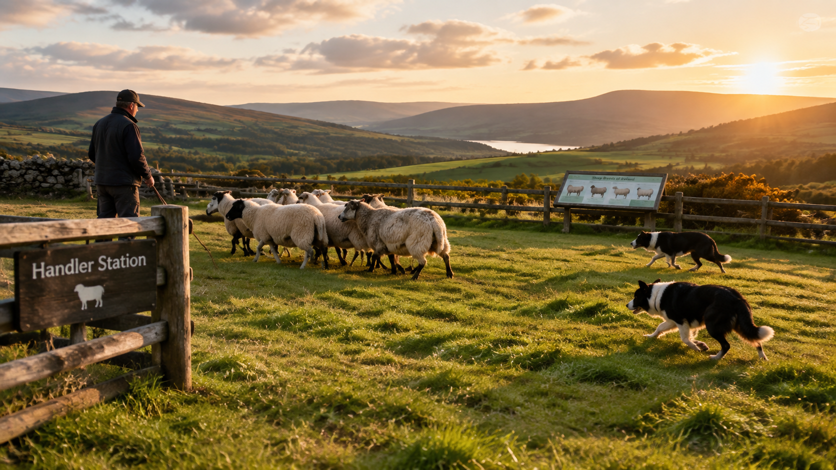 These sheep are trained to respond to the working dogs. Learn about the sheep breeds commonly used in a sheepdog demonstration Wicklow.