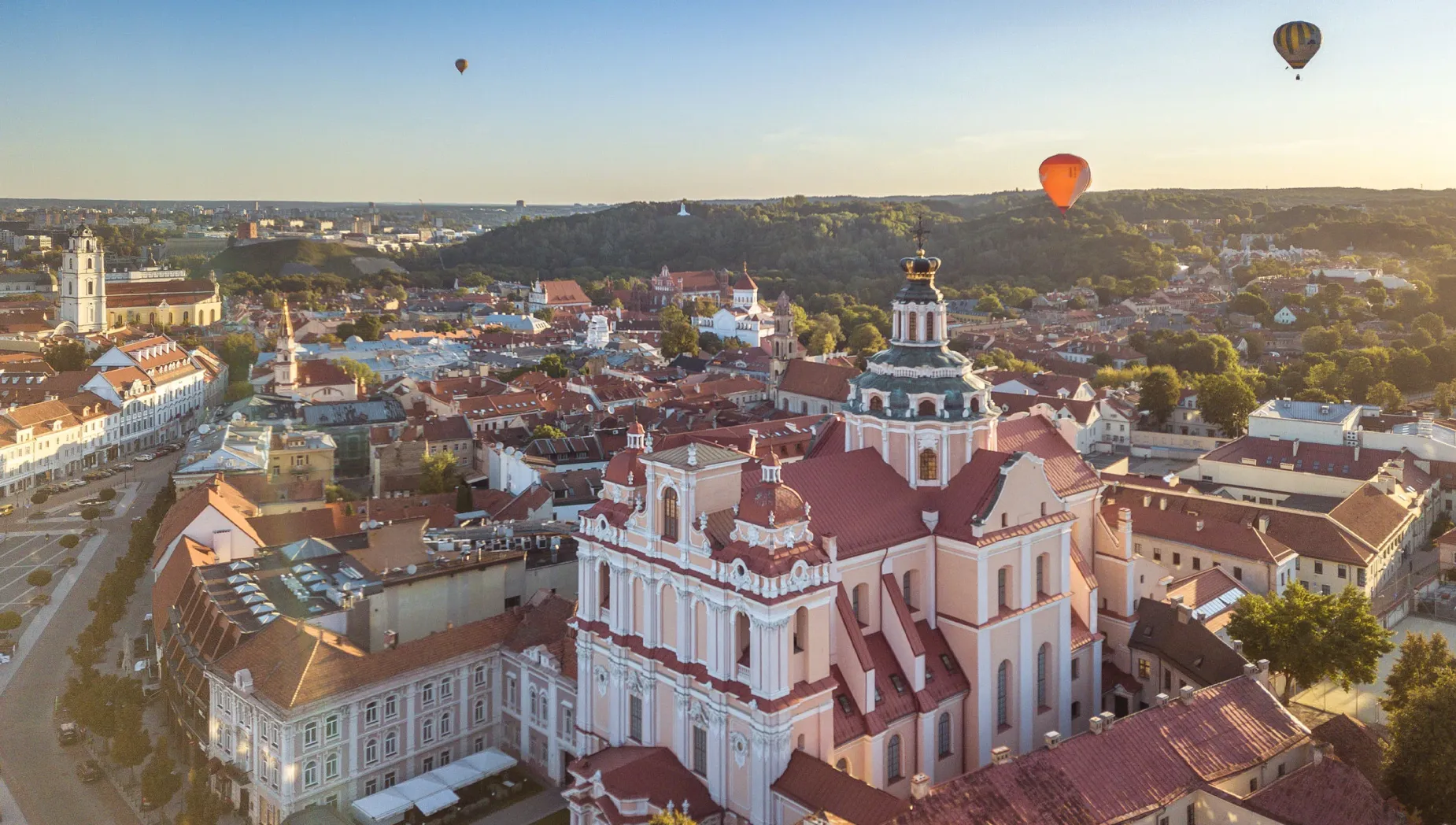 Hot Air Balloon Ride Vilnius Overview