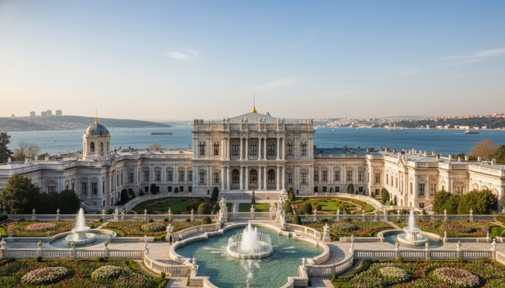 Dolmabahçe Palace Facade