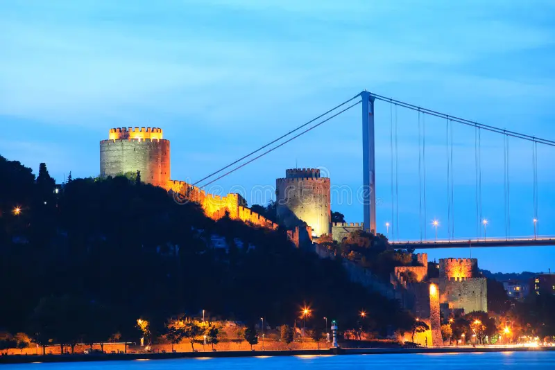 Boat Deck facing Rumeli Fortress