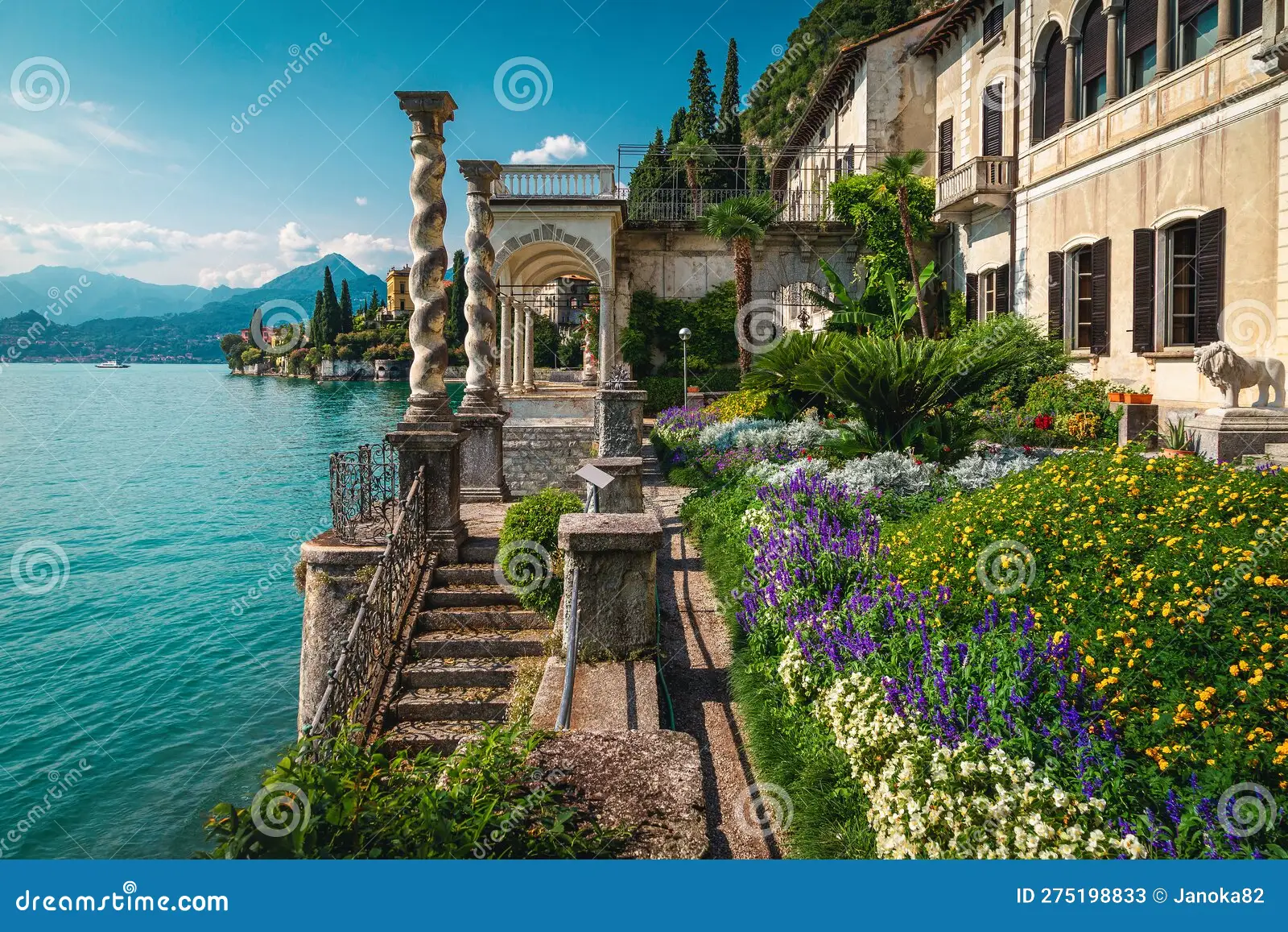 Lakeside Loggia at Villa Monastero