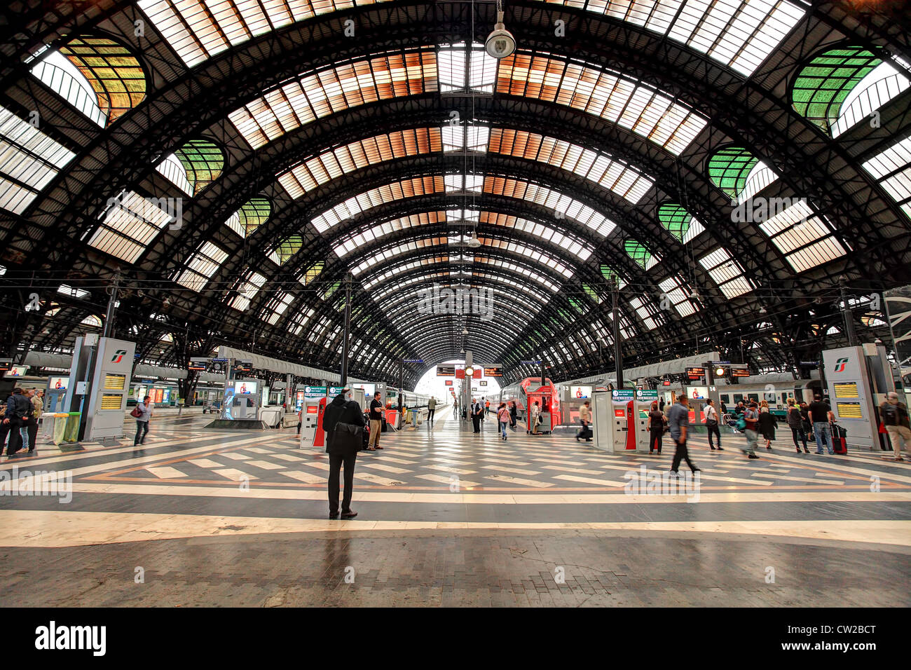 Departure from Milan