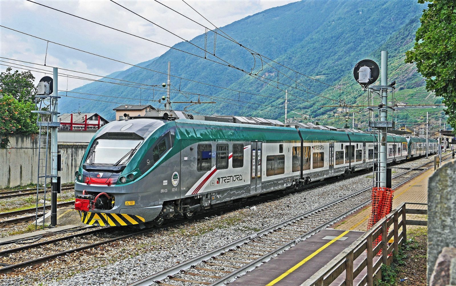 Departure from Milan