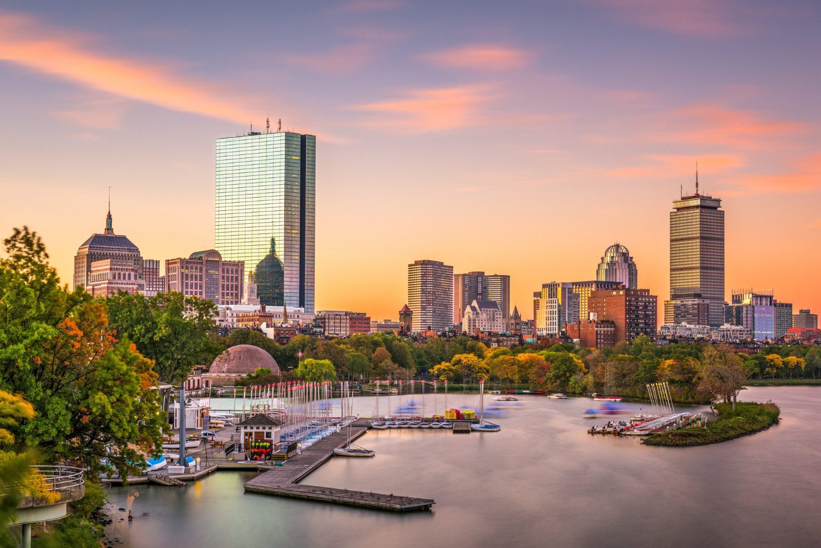 Geschichte des Charles River in Boston