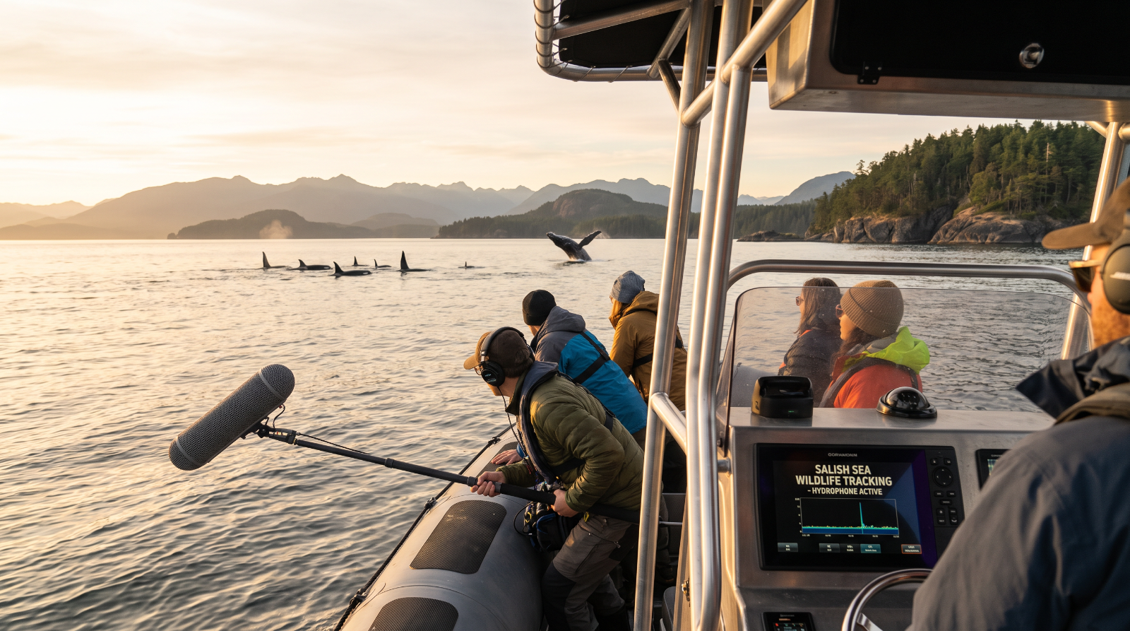 Wildlife Tracking in the Salish Sea