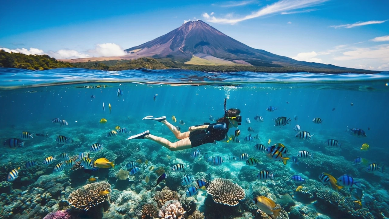 Amed Snorkeling Map