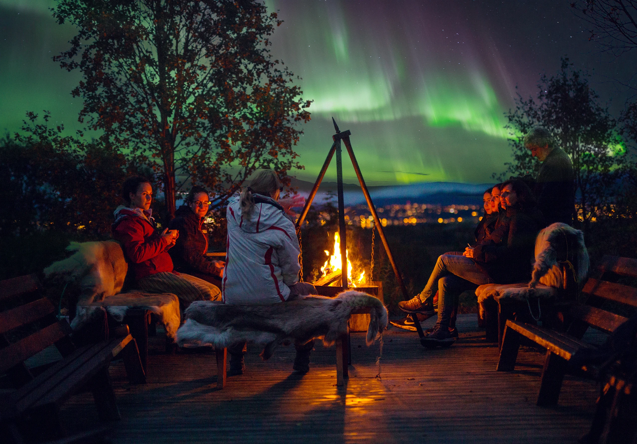 Outdoor Campfire Circle