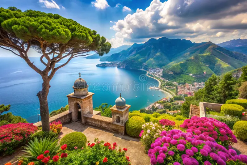 Panoramic Views in Ravello