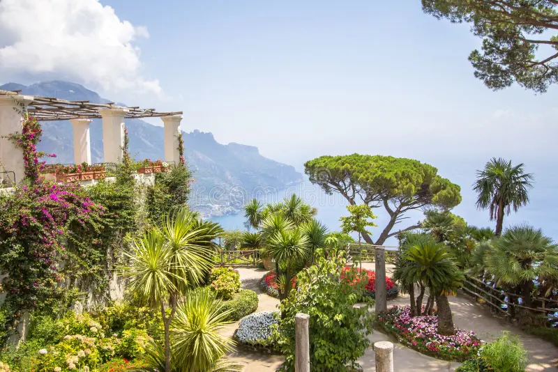 Villa Rufolo Gardens in Ravello