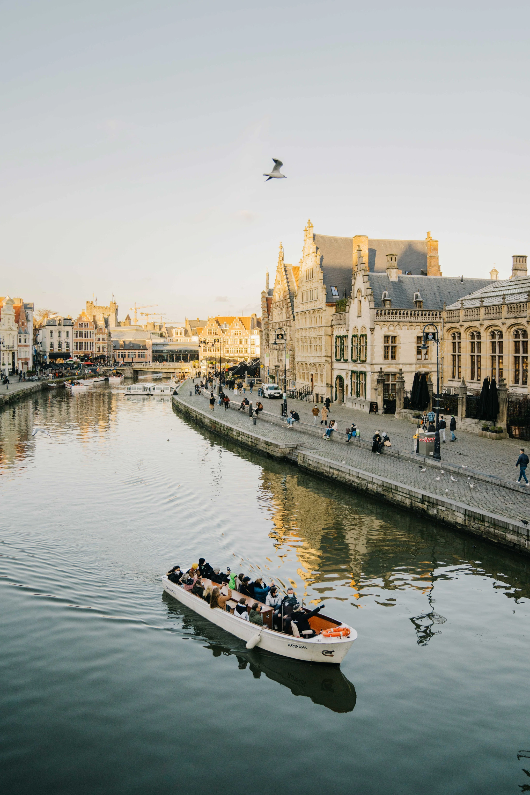 Ghent Boat Tour Location
