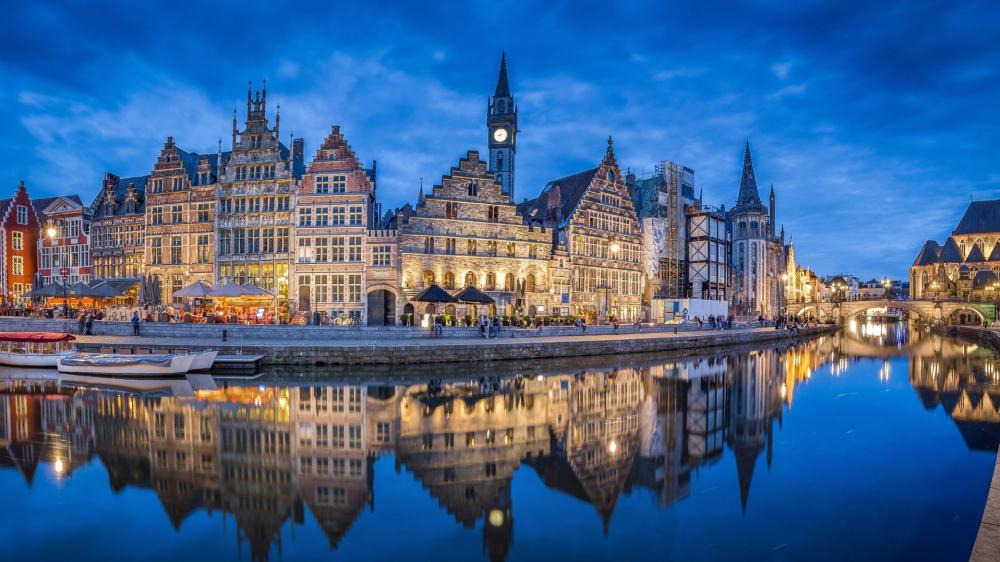 Ghent Boat Tour Night