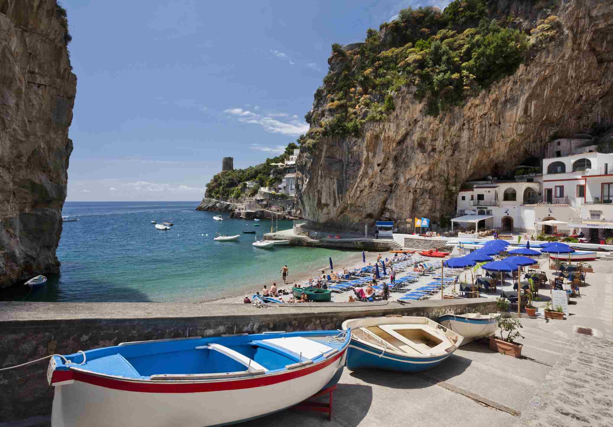 Praiano Coastal Cliffs