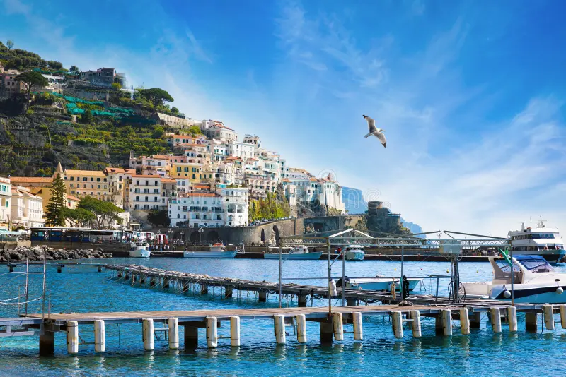 Amalfi Harbor Pier