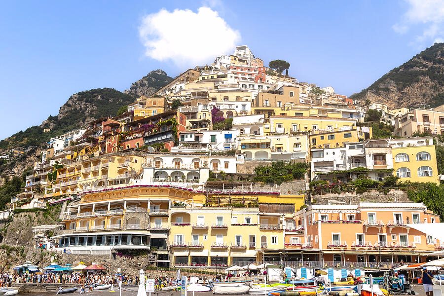 Positano Cliffside Houses