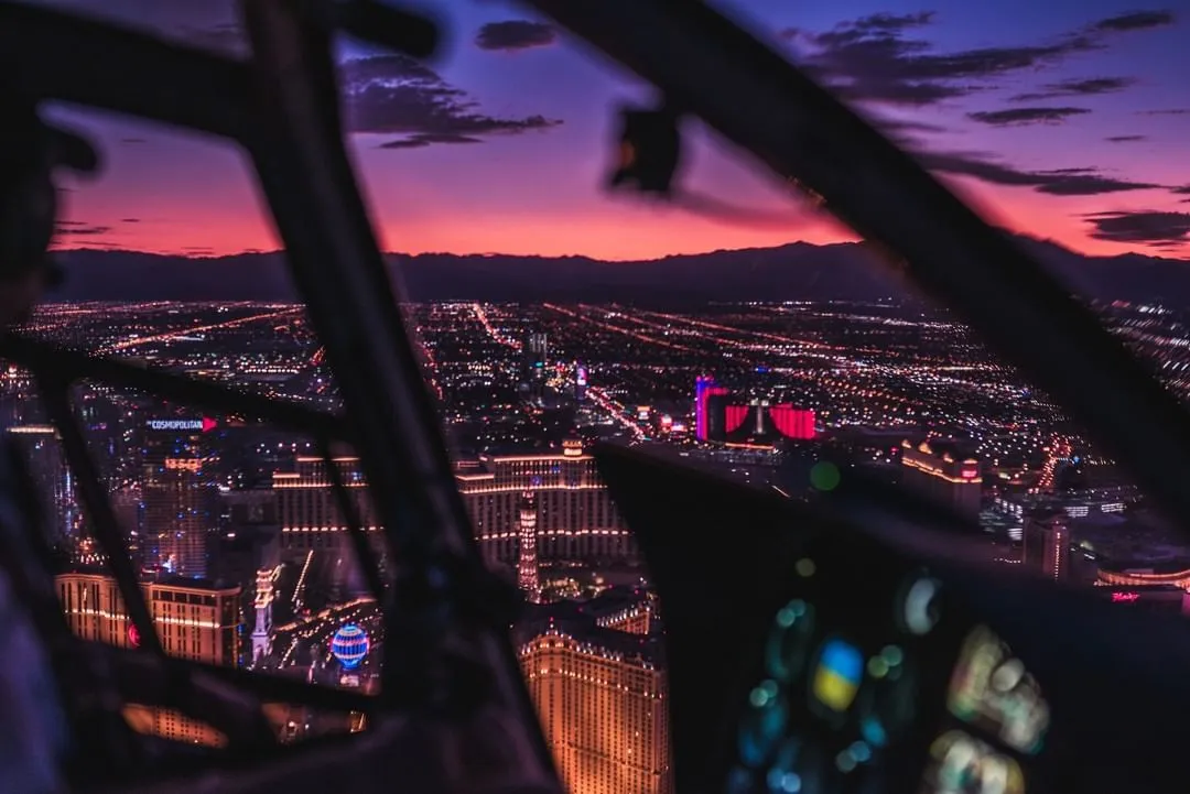 Sunset Return Flight