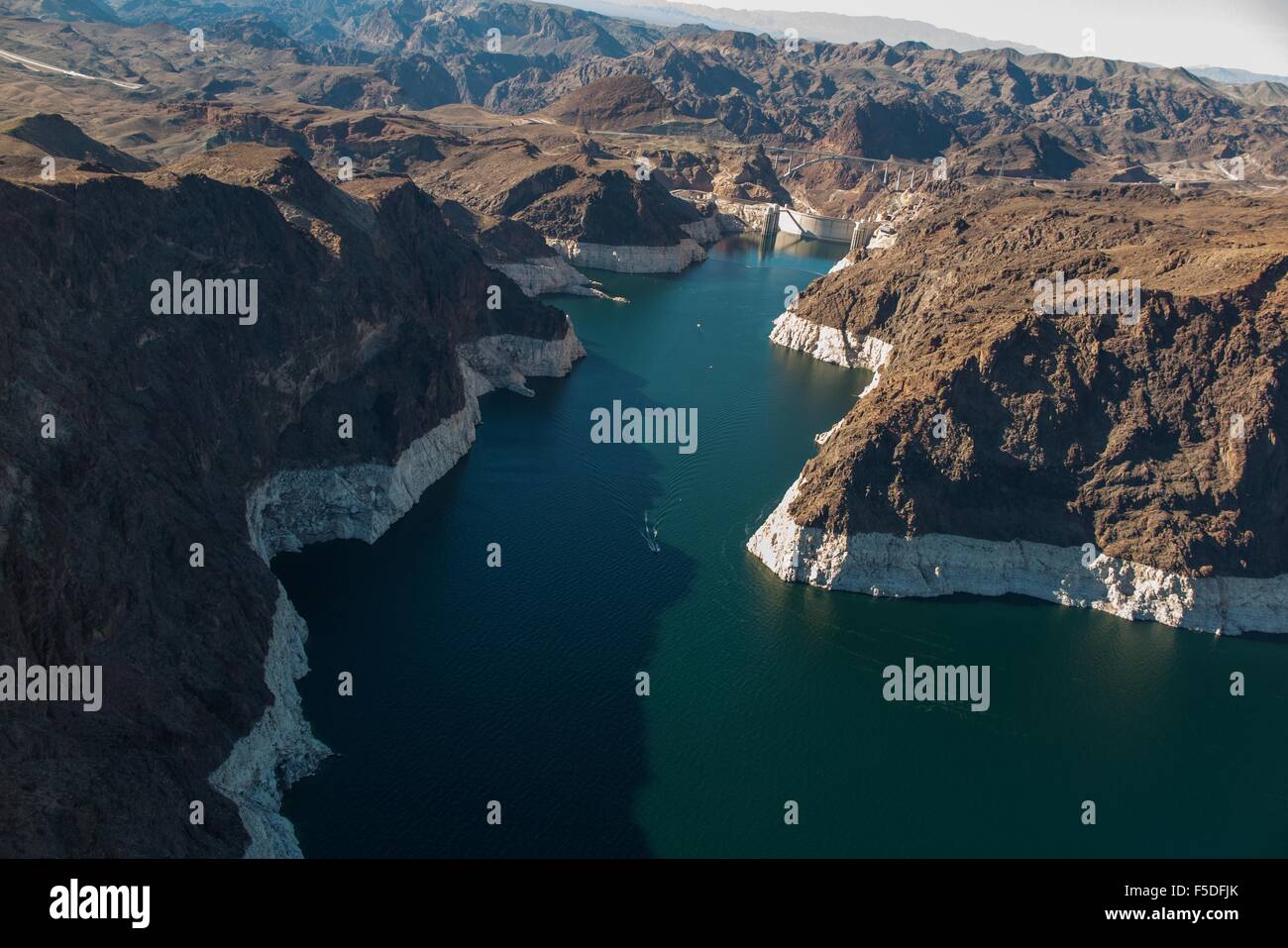 Lake Mead Aerial Flightpath